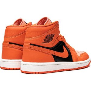 Кросівки Air Jordan 1 Mid "Orange" Orange/Black DM3381-600