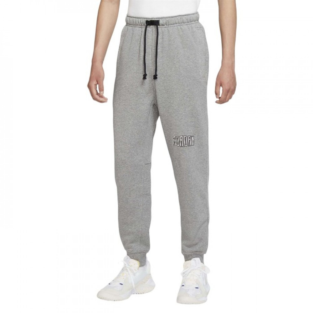 Штани Jordan серые белая надпись DM3231-091