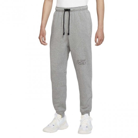 Штани Jordan серые белая надпись DM3231-091