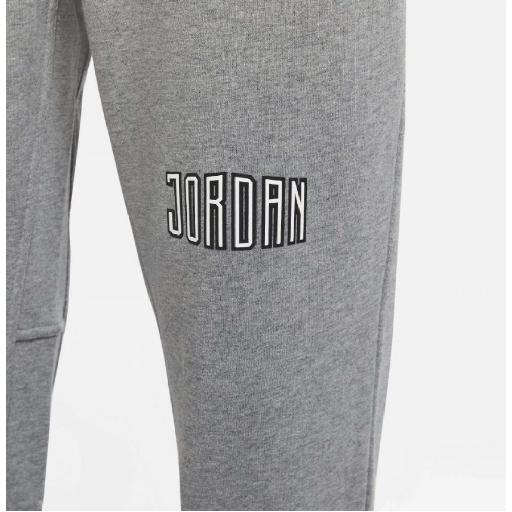 Штани Jordan серые белая надпись DM3231-091