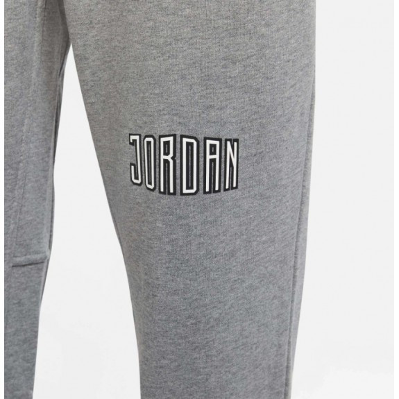 Штани Jordan серые белая надпись DM3231-091
