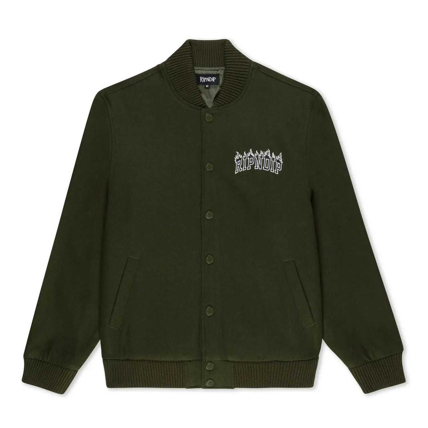 Куртка Ripndip FIRE SPIRIT VARSITY JACKET RNDFAL24102