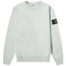 Кофта Stone Island Brushed Cotton Crew Neck Sweat - Pearly Grey 771563020 V0061