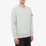 Кофта Stone Island Brushed Cotton Crew Neck Sweat - Pearly Grey 771563020 V0061