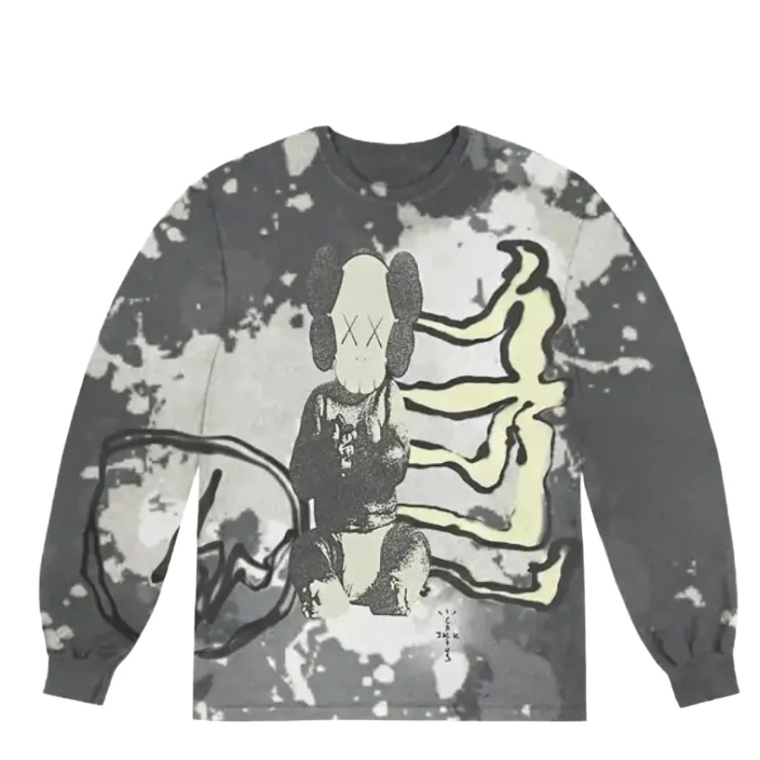 Футболка TRAVIS SCOTT CACTUS JACK+KAWS FOR FRAG