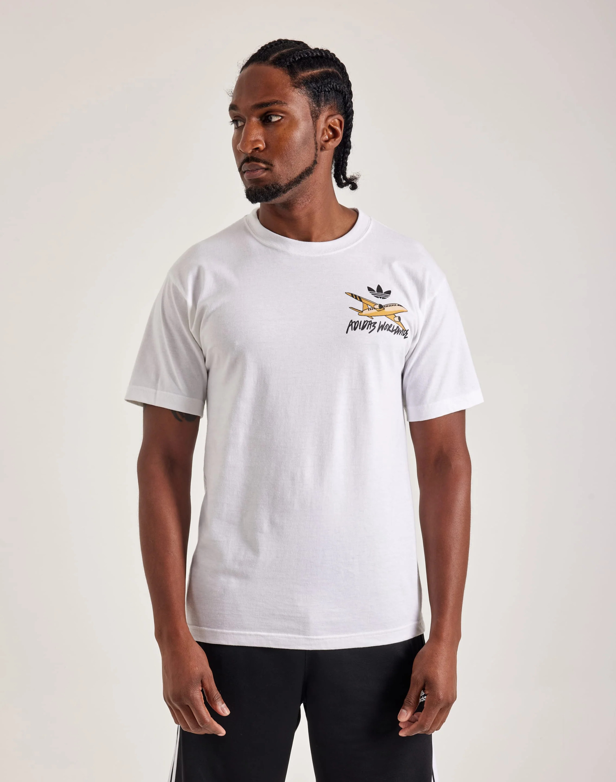 Футболка Adidas Tee Sneakers Back White JP0380