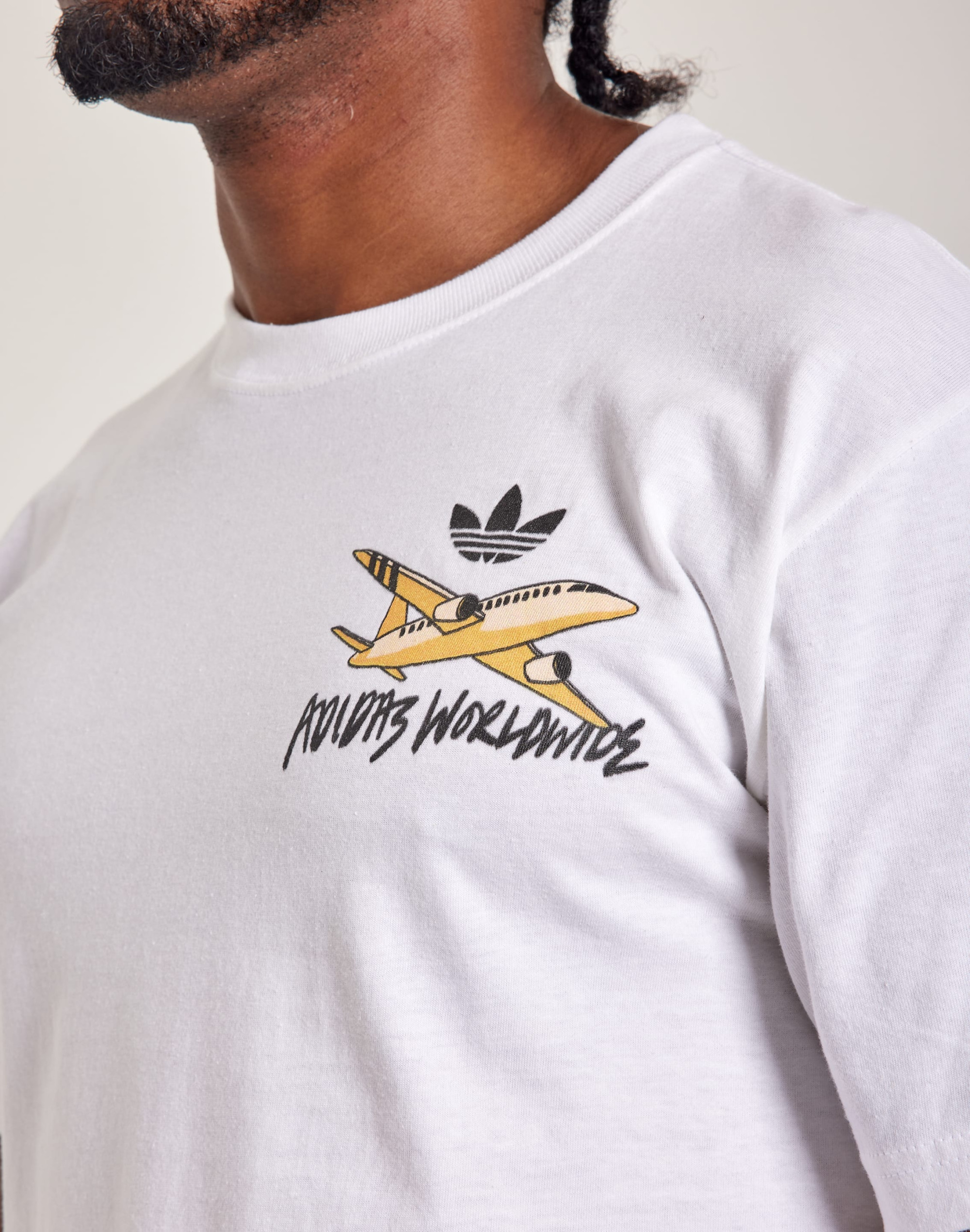 Футболка Adidas Tee Sneakers Back White JP0380