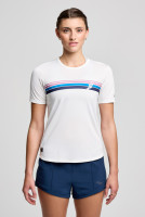 Футболка Saucony STOPWATCH GRAPHIC SHORT SLEEVE SAW800490-WHS4