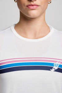 Футболка Saucony STOPWATCH GRAPHIC SHORT SLEEVE SAW800490-WHS4