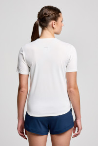 Футболка Saucony STOPWATCH GRAPHIC SHORT SLEEVE SAW800490-WHS4