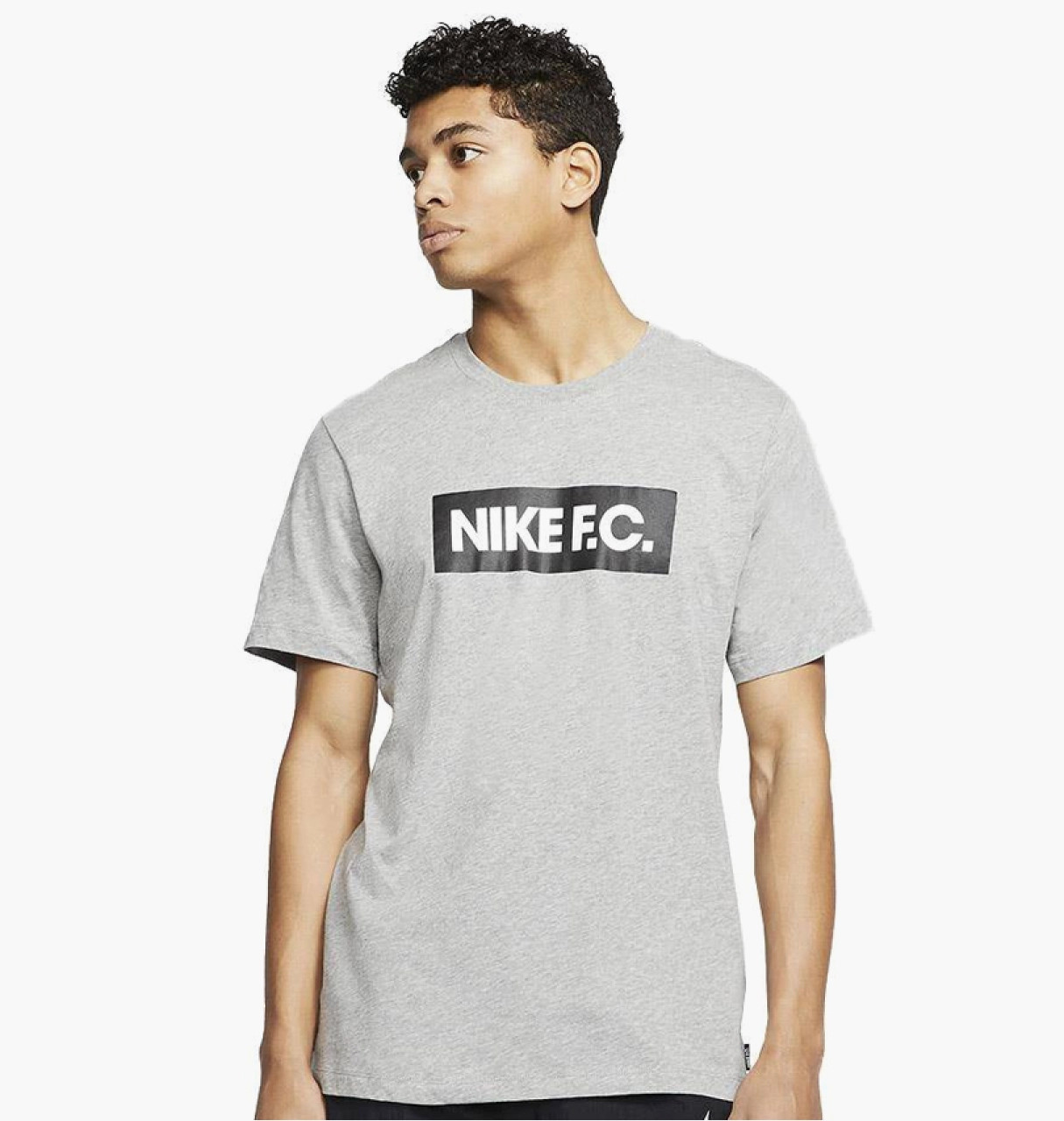 Футболка Nike F.C. Tee Essentials (бавовна, сірий) CT8429-063