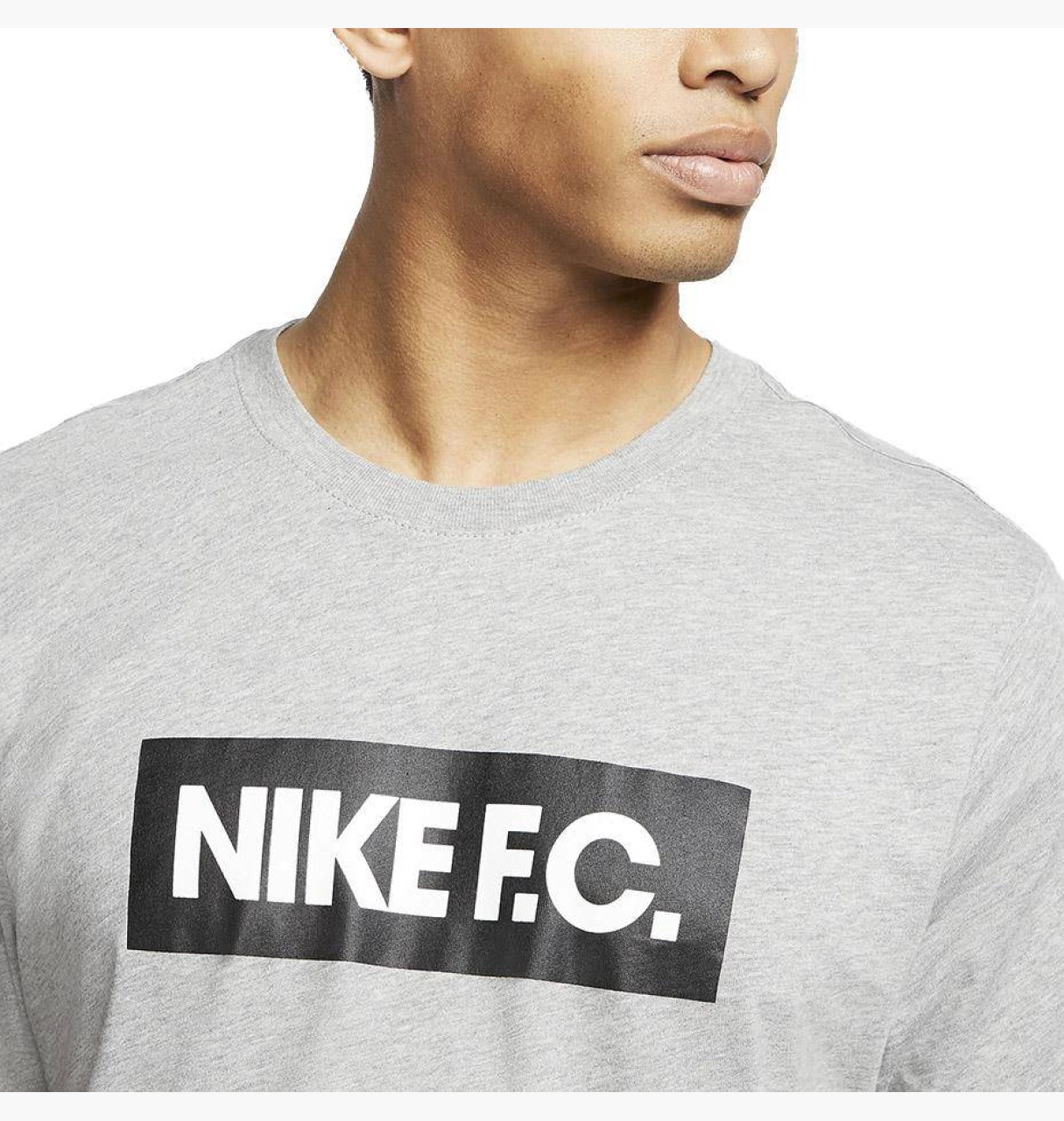 Футболка Nike F.C. Tee Essentials (бавовна, сірий) CT8429-063