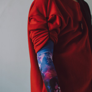 Піжама червоно-чорна oversize + ПАТЧ на вибір Selerity pn01rb PN01RB