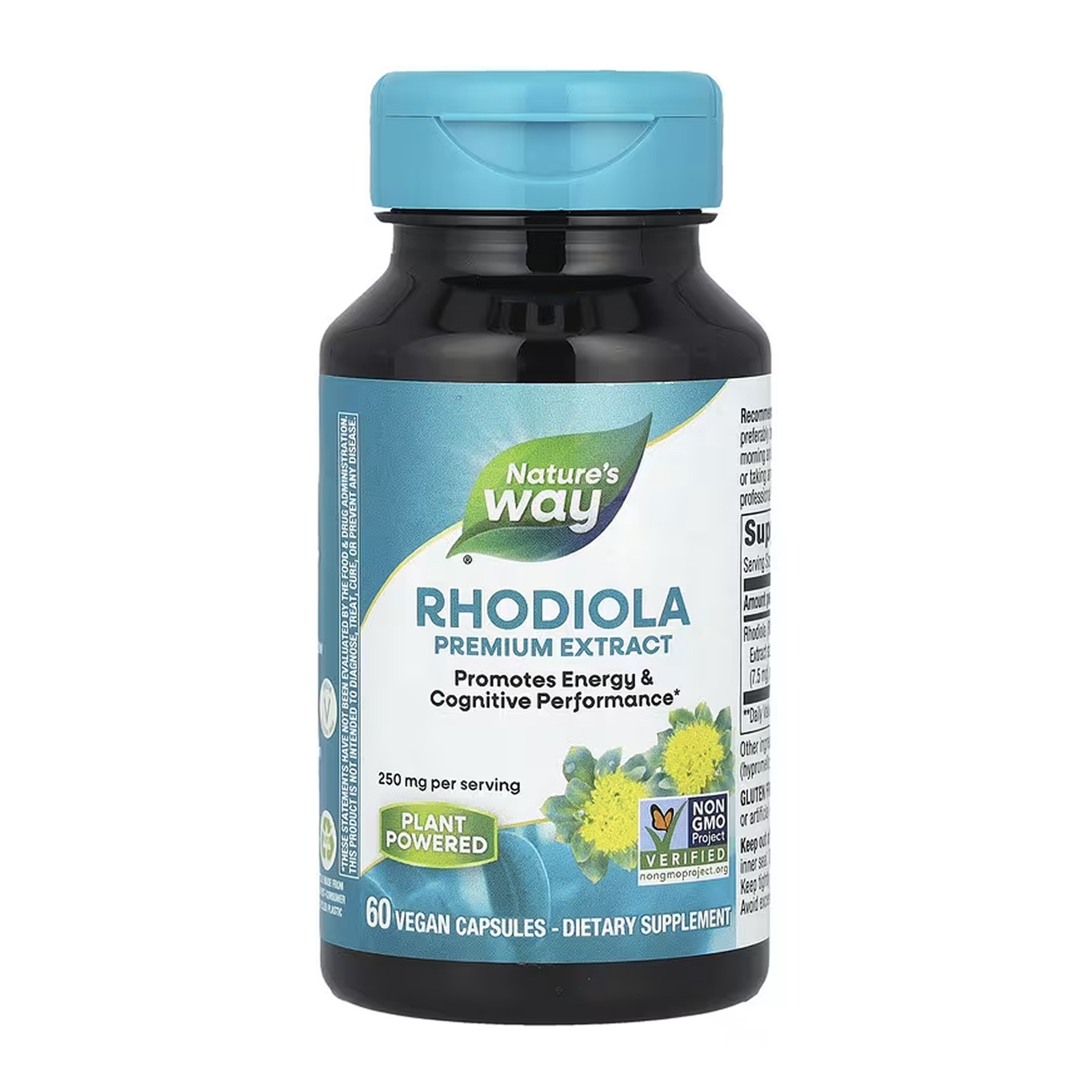 Капсули Nature's Way Rhodiola Rosea - 60 vcaps 2023-10-6403