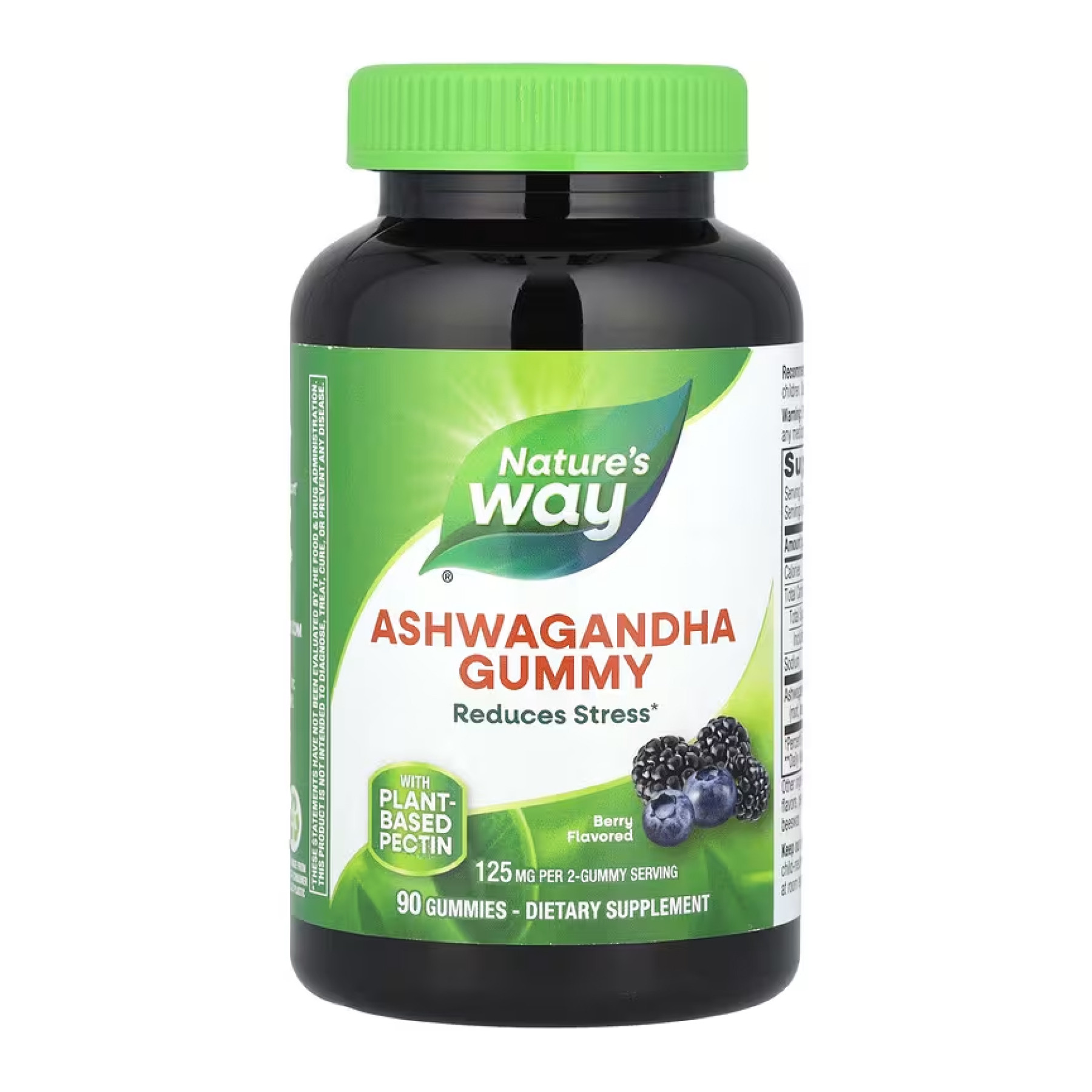 Жувальні таблетки Nature's Way Ashwagandha Gummy - 90 gummies 2023-10-4679