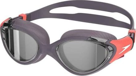 Окуляри для плавання Speedo BIOFUSE 2.0 GOG MIRROR AF сірий, кораловий One Size (8-00377518706) 8-00377518706