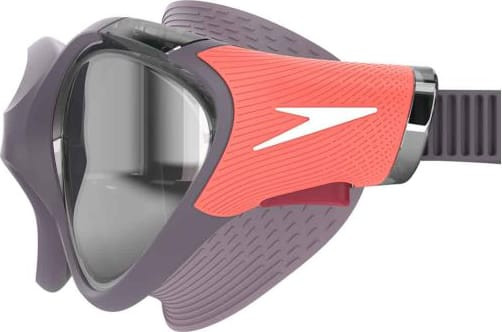 Окуляри для плавання Speedo BIOFUSE 2.0 GOG MIRROR AF сірий, кораловий One Size (8-00377518706) 8-00377518706