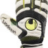 Рукавиці воротарські Uhlsport CERBERUS ABSOLUTGRIP ABSOLUTROLL біло-жовто-чорні 1000322 01 1000322-01