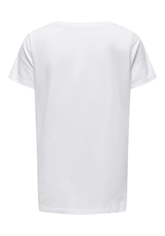 Футболка ONLKITA BEEFLY SS T-SHIRT NN 15278453-White-Detail:SEQUIN BEAUTY ONLY L Білий 15278453-WHITE-DETAIL:SEQ