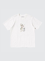 Футболка UKIYO-E Dark Fantasy UT Graphic T-Shirt Ukiyo-e dark fantasy Color: 01 OFF WHITE Cat танцор E472195-000