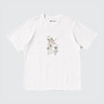 Футболка UKIYO-E Dark Fantasy UT Graphic T-Shirt Ukiyo-e dark fantasy Color: 01 OFF WHITE Cat танцор E472195-000