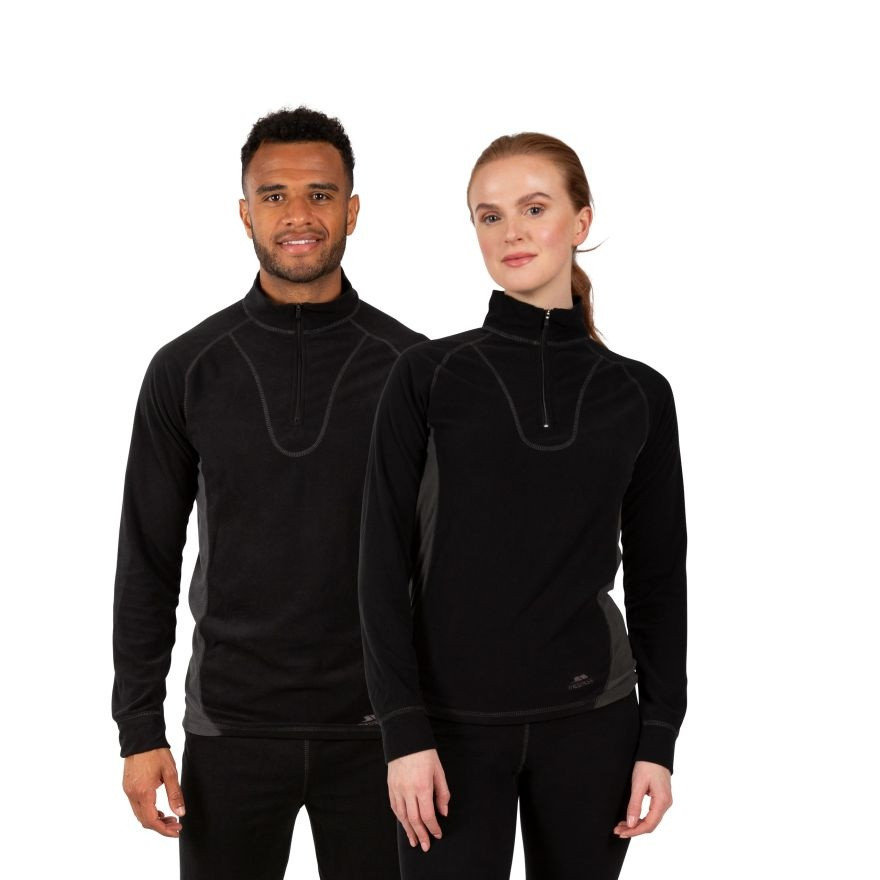 Термобілизна набір THRILLER - B UNISEX M/FLEECE BASE LAYER UABLSEN20001-Black Trespass L Чорний UABLSEN20001-Black