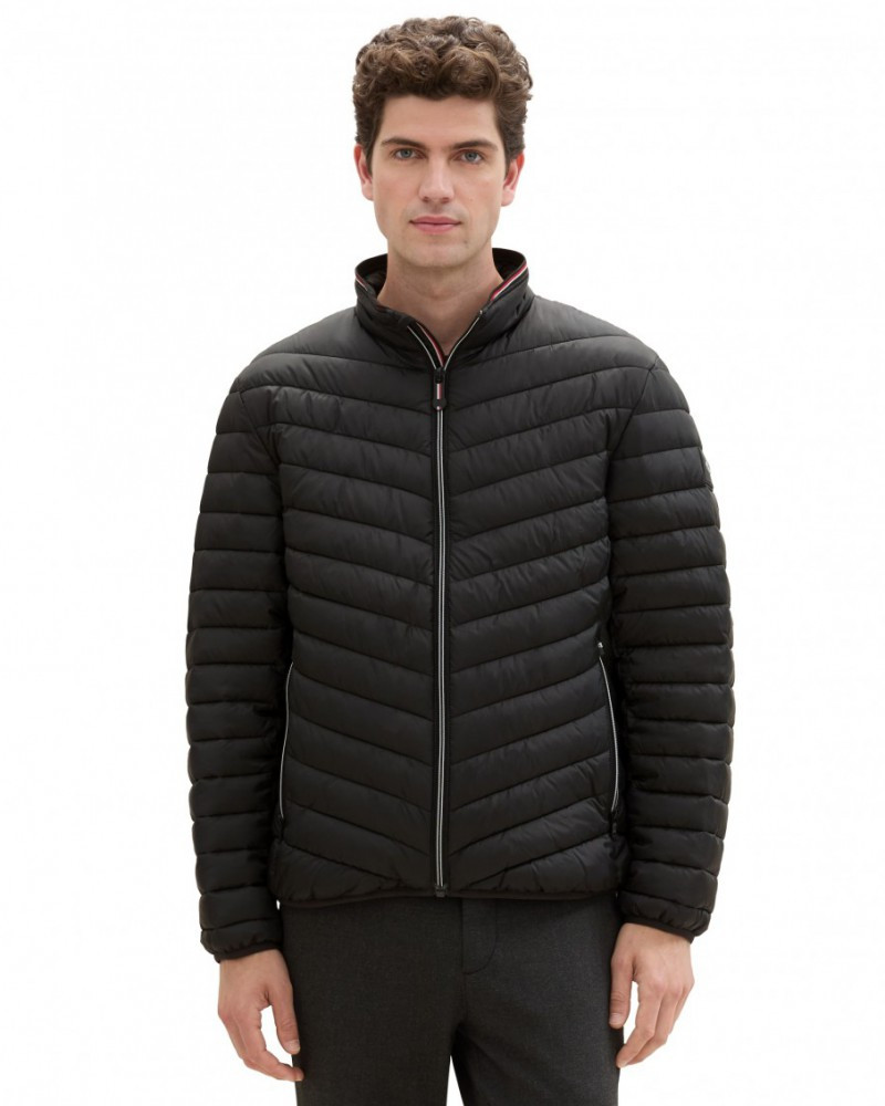 Куртка LIGHTWEIGHT JACKET 1041311-29999 Tom Tailor L Чорний 1041311-29999