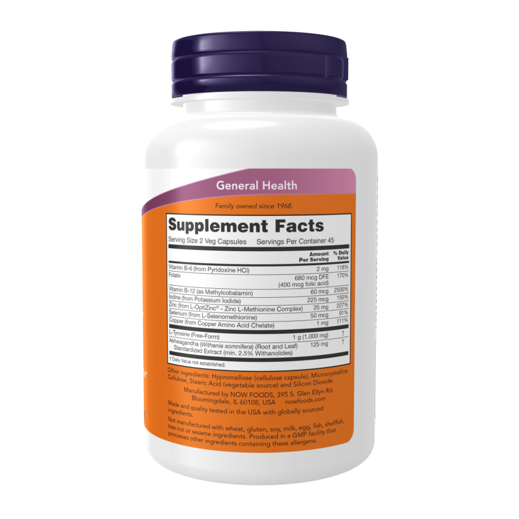 Капсули Now Foods Thyroid Energy - 90 vcaps 2023-10-2510