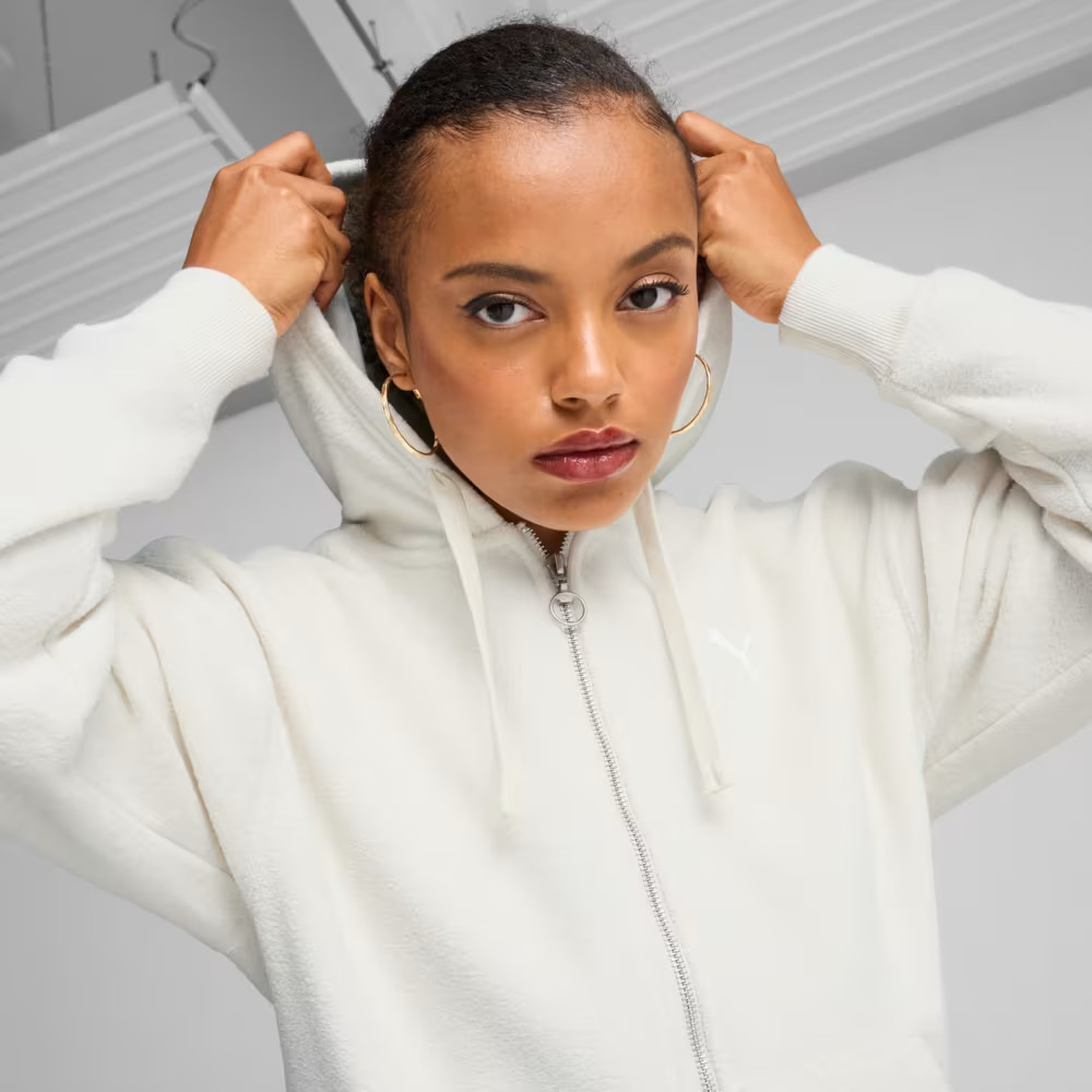 Кофта HER Full-Zip Hoodie 68163605 Puma L Білий 68163605