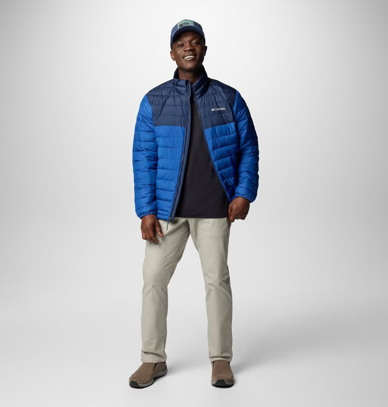 Куртка Columbia Powder Lite II Jacket (синя) WO7155-433