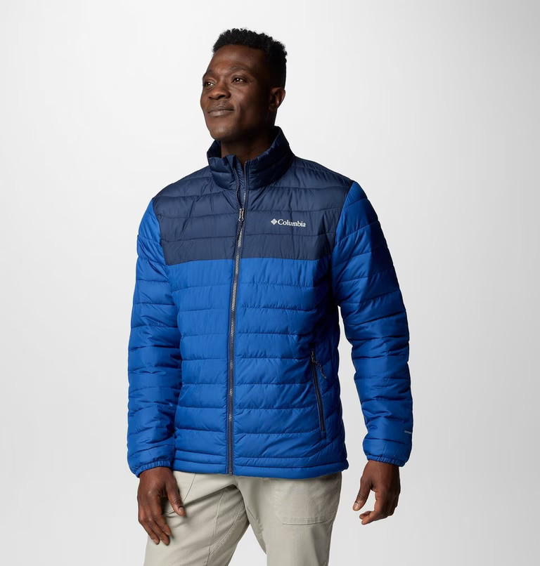 Куртка Columbia Powder Lite II Jacket (синя) WO7155-433