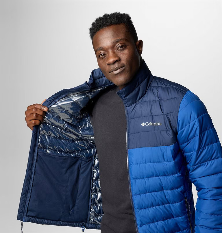 Куртка Columbia Powder Lite II Jacket (синя) WO7155-433