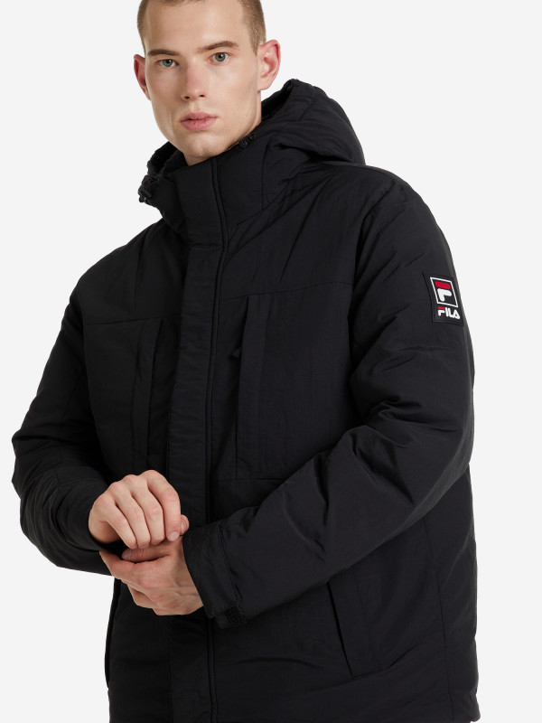 Куртка утеплена 115818FLA-99 FILA 44-46 Чорний 115818FLA-99