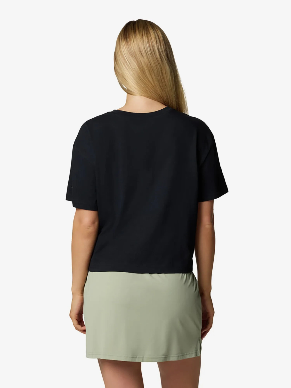 Футболка Rolling Bend™ Graphic Relaxed Crop SS 2119991CLB-010 Columbia L (48) Чорний 2119991CLB-010
