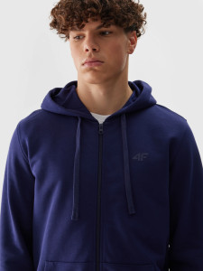 Худі SWEATSHIRT M0951 4FWSS24TSWSM0951-31S 4F L Темно-синій 4FWSS24TSWSM0951-31S