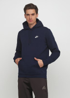 Кофта Nike Pull Over Hoodie With Swoosh Logo In Blue 804346-451