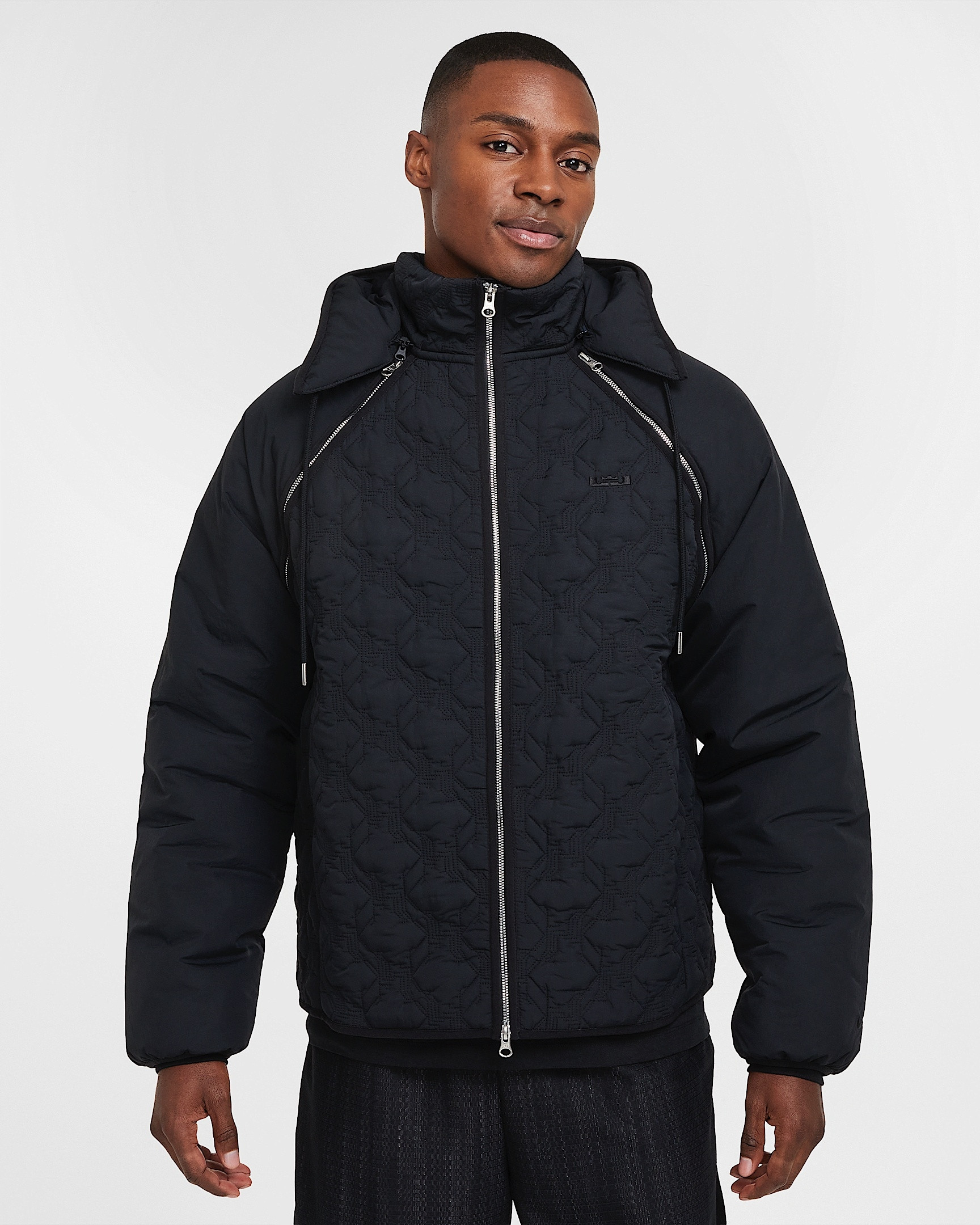 Куртка чоловіча Nike Lebron Therma-Fit Adv Insulated Basketball Black FZ1032-010