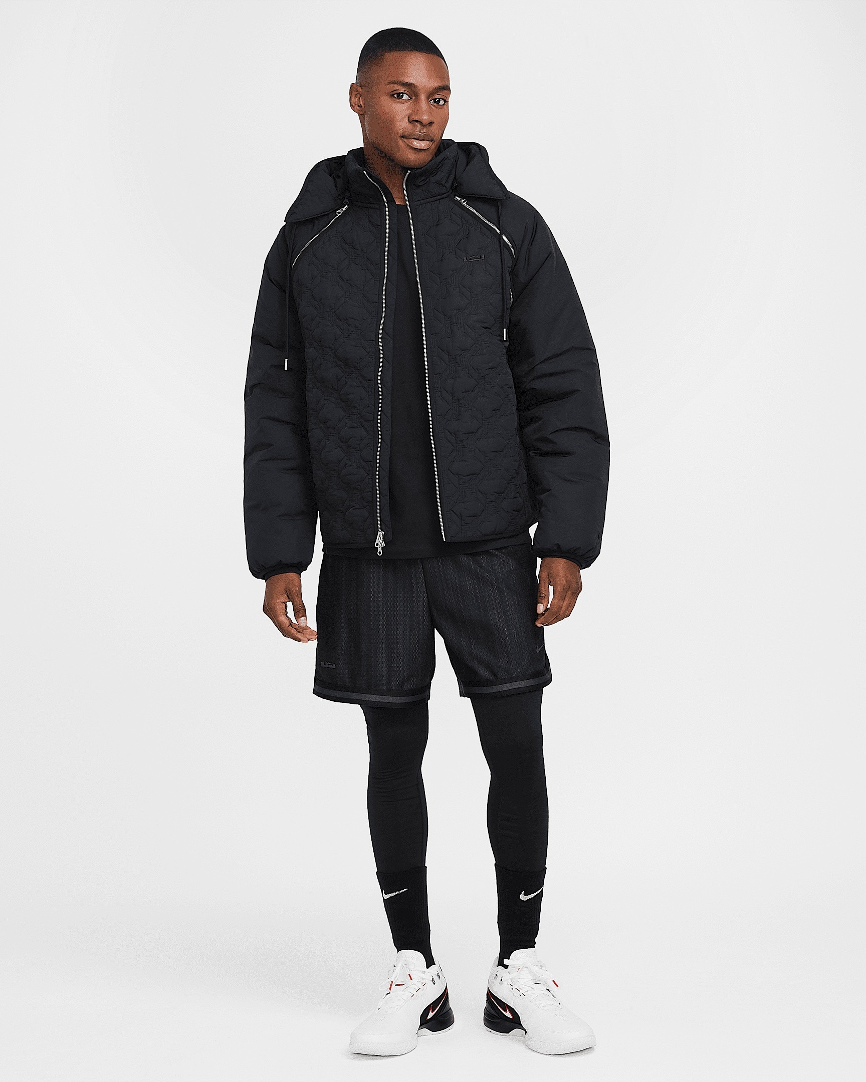 Куртка чоловіча Nike Lebron Therma-Fit Adv Insulated Basketball Black FZ1032-010