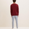 Кофта BASIC CREW NECK SWEATER 1027299-30315 Tom Tailor M Бордовий 1027299-30315
