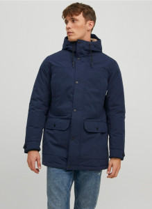 Парка JJWINNER PARKA NO FUR 12218773-Navy Blazer Jack&Jones L Темно-синій 12218773-NAVY BLAZER