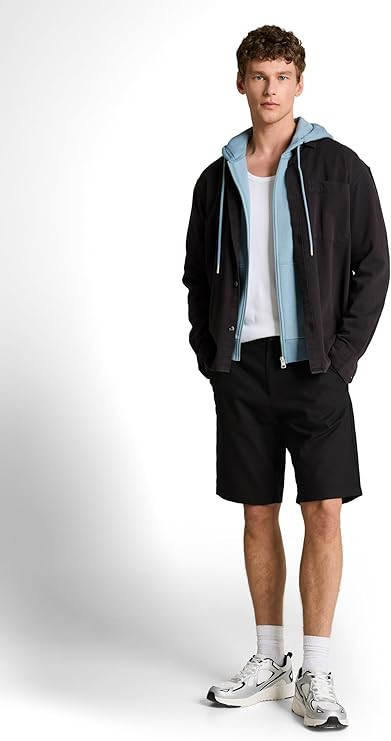 Шорти Denim Bermuda Shorts Men 1051896-29999 Tom Tailor XXXL Чорний 1051896-29999