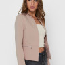 Піджак ONLMADDY-KOMA LS SHORT ZIP BLAZER CC TLR 15218437 Adobe Rose ONLY 34 Розовий 15218437ADOBEROSE