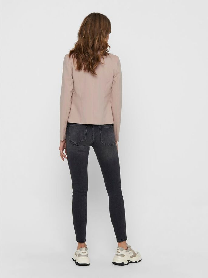 Піджак ONLMADDY-KOMA LS SHORT ZIP BLAZER CC TLR 15218437 Adobe Rose ONLY 34 Розовий 15218437ADOBEROSE