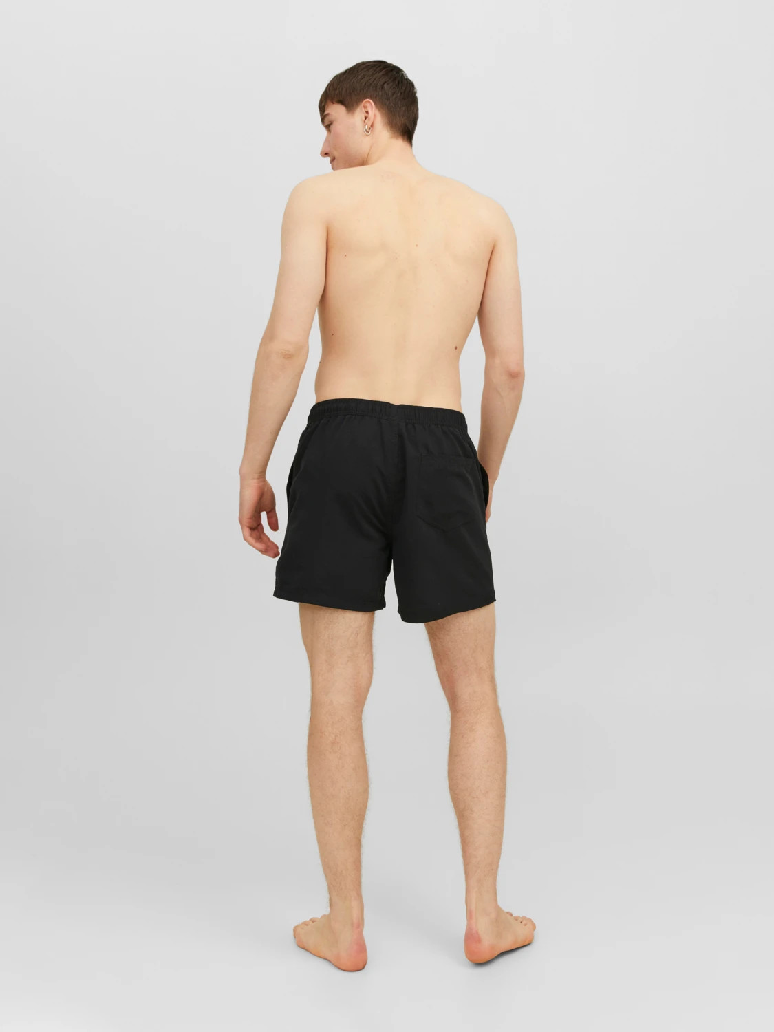 Шорти для плавання JPSTFIJI JJSWIM SOLID SN LY 12225961-Black Jack&Jones L Чорний 12225961-BLACK