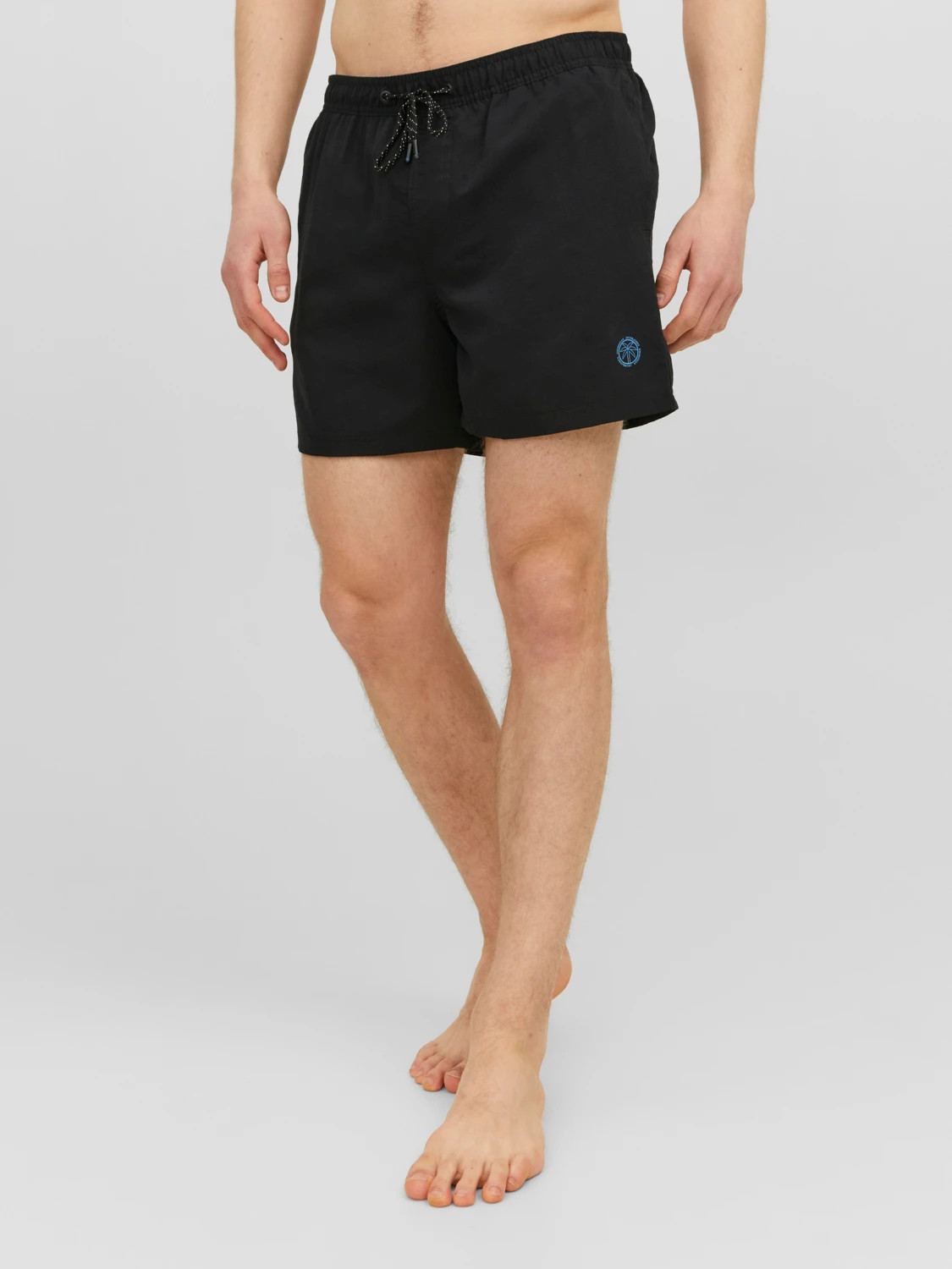Шорти для плавання JPSTFIJI JJSWIM SOLID SN LY 12225961-Black Jack&Jones L Чорний 12225961-BLACK