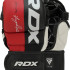Рукавиці тренувальні RDX GRAPPLING GLOVES REX T6 PLUS чорний, червоний, білий L (GGR-T6R) GGR-T6R