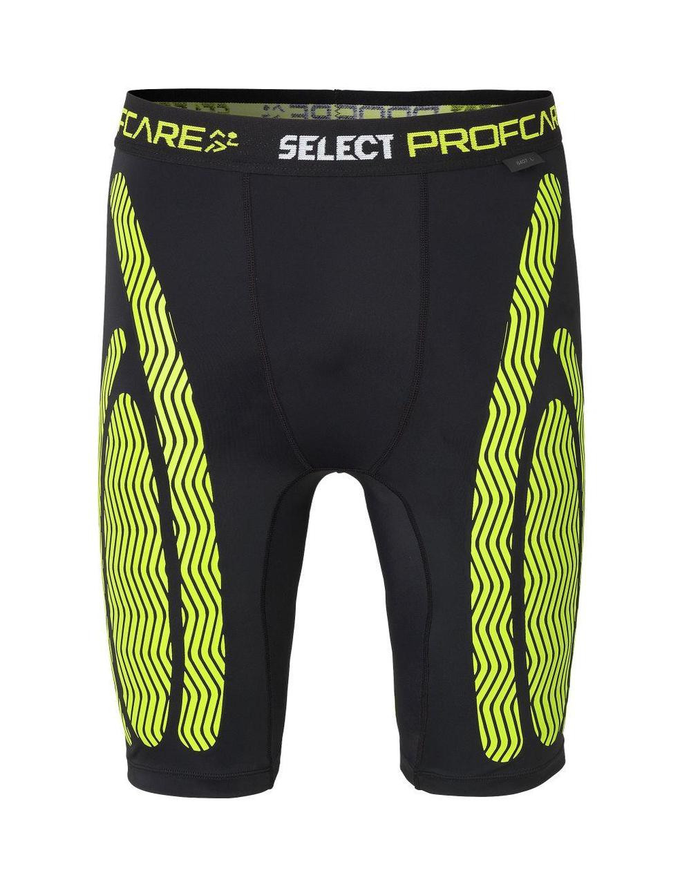 Шорти компресійні SELECT 6407 Compression shorts (010) чорний, L 564070