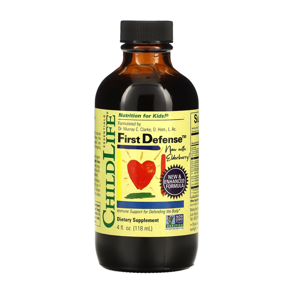 Рідина ChildLife Essentials First Defense - 118ml 2023-10-3712