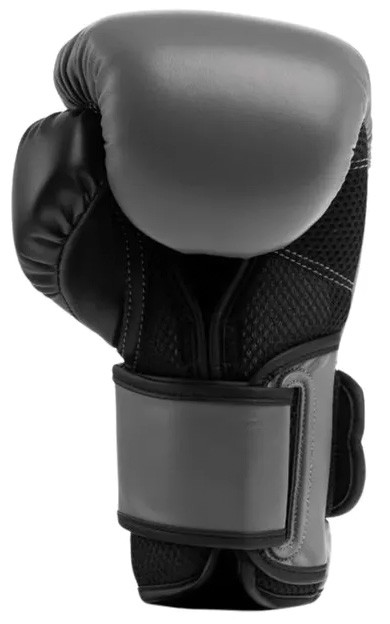 Рукавиці боксерські Everlast POWERLOCK 2R TRAINING GLOVE сірий, чорний Уні 14 унцій (P00002306) P00002306