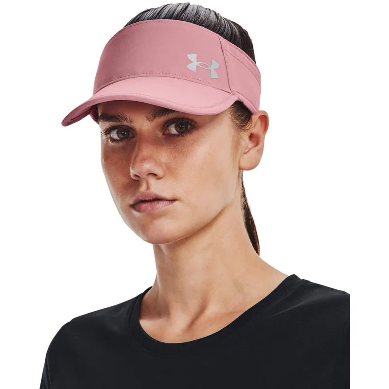 Козирок UA Isochill Launch Run Visor рожевий Жін OSFM 1361543-697